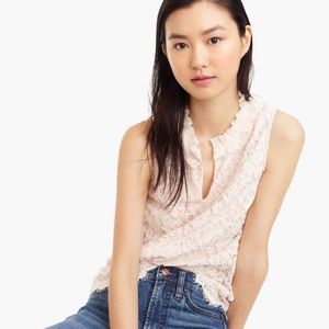 Jcrew sleeveless top